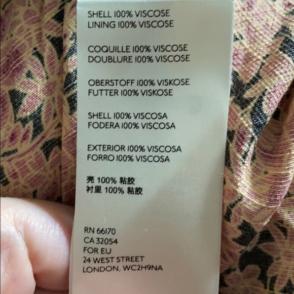 Free People Boho Bon Voyage Maxi Dress in black with bright pink florals - Picture 15 of 16